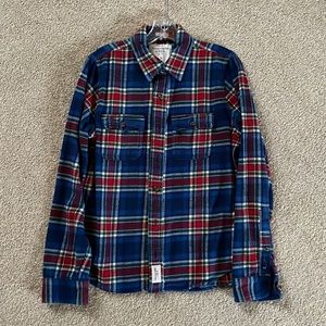 Men’s Flannel Button Down Shirt